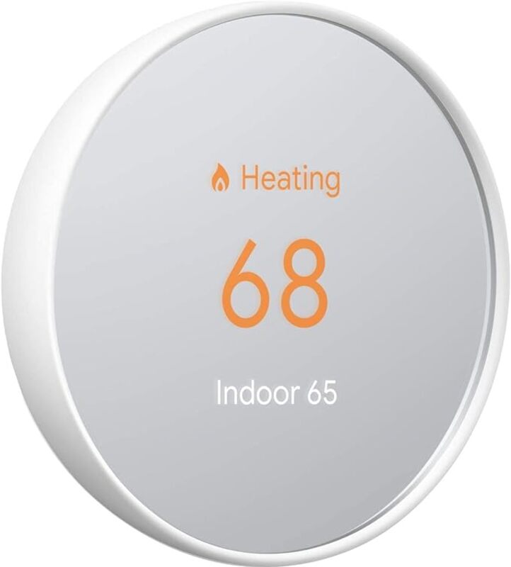 Google Nest 2 Pack Thermostat Snow Small Practico Futuristic GA01334 US 2
